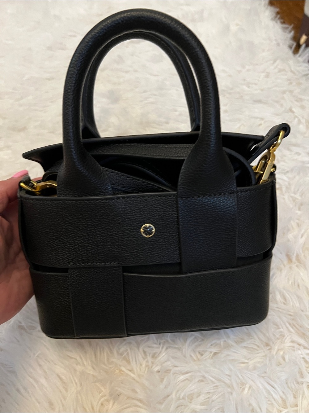 Freida Rothman Handbag with Crossbody Strap